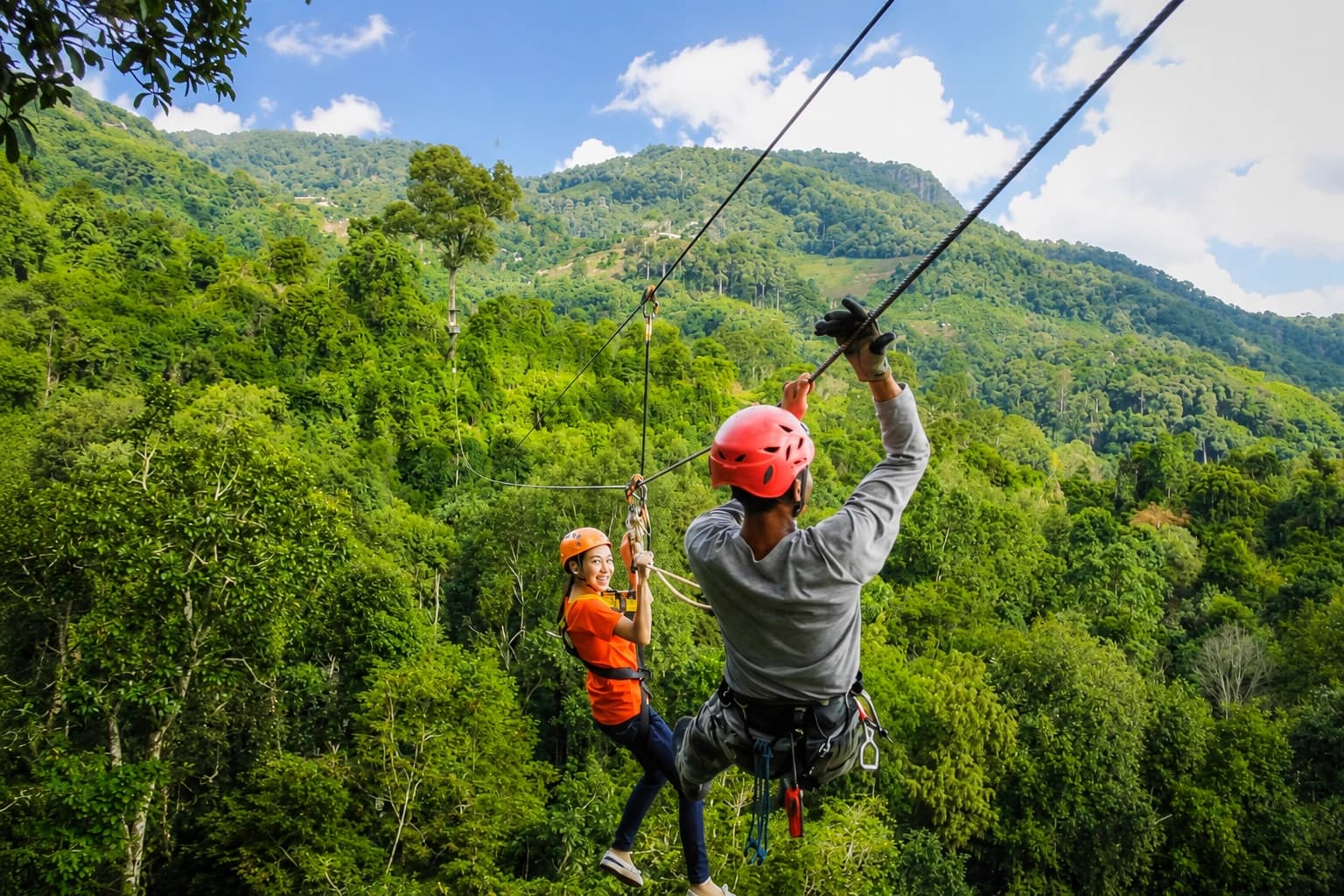 pong yaeng zipline jungle coaster